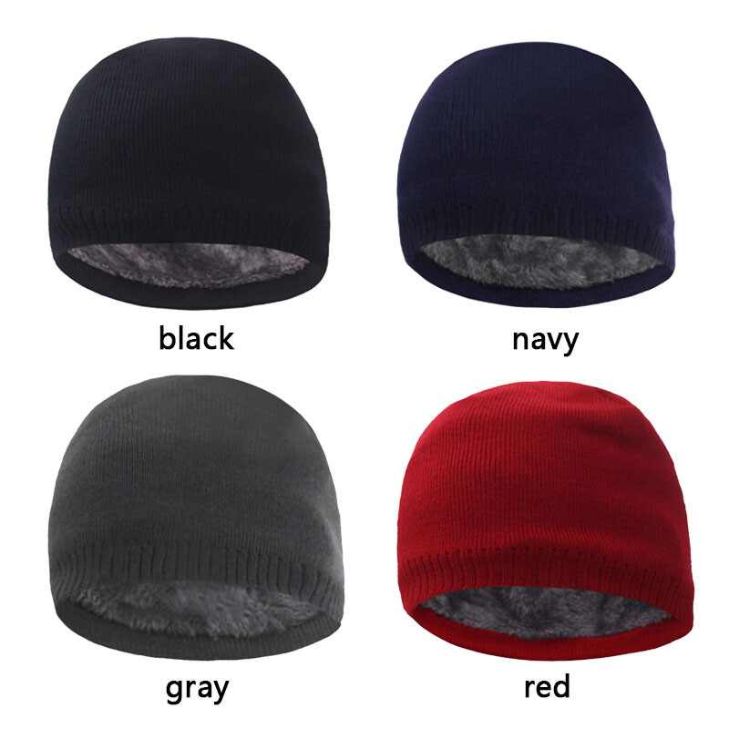 Skullies Beanies Muška pletena kapa Zimske kape za žene Kape Muška zimska kapa Gorro Topla debela krznena kapa Homme Skull Hat Kapa