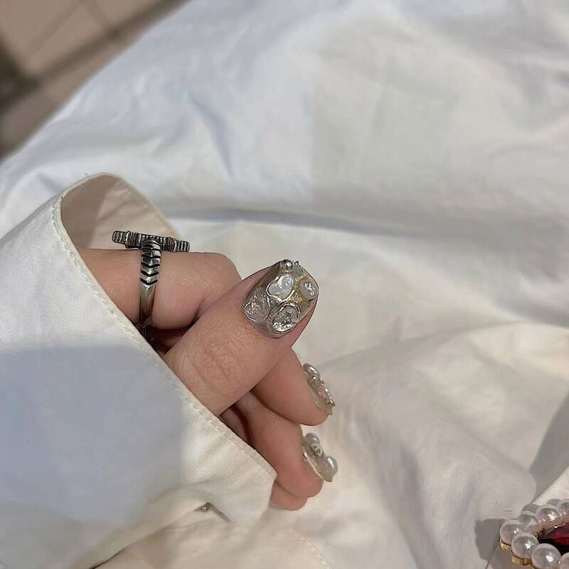 10 buc JOUJOU Comerț cu ridicata de perle de nail art în stil japonez în formă de baroc, cu luminozitate ridicată și perle naturale neconvenționale