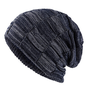 2019 Стилни Skullies Beanies Зимни мъжки шапки Дебела топла зимна мъжка шапка Дебели шапки Beanies Cap Зимни мъжки шапки gorros