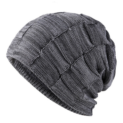 2019 Stílusos Skullies Kalapok Téli Férfi Kalap Vastag Meleg Téli Férfi Kalap Vastag Sapkák Sapkák Téli Férfi Kalapok Gorros