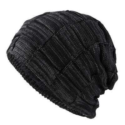 2019 Κομψά Skullies Beanies Χειμερινό ανδρικό καπέλο Χοντρό ζεστό χειμωνιάτικο ανδρικό καπέλο χοντρό καπέλα Beanies καπέλο χειμωνιάτικα ανδρικά καπέλα gorros