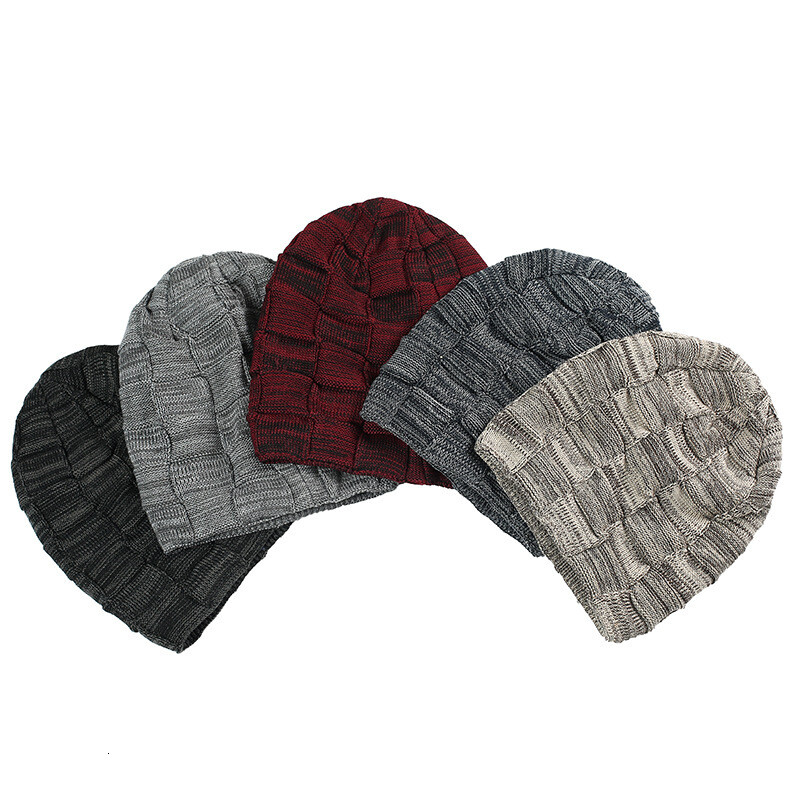 2019 Κομψά Skullies Beanies Χειμερινό ανδρικό καπέλο Χοντρό ζεστό χειμωνιάτικο ανδρικό καπέλο χοντρό καπέλα Beanies καπέλο χειμωνιάτικα ανδρικά καπέλα gorros