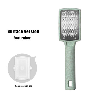 1 db lábreszelő lábreszelő és bőrkeményedés eltávolító, kiváló minőségű acél, legjobb lábápoló pedikűr fémfelületű eszköz a kemény bőr eltávolítására,