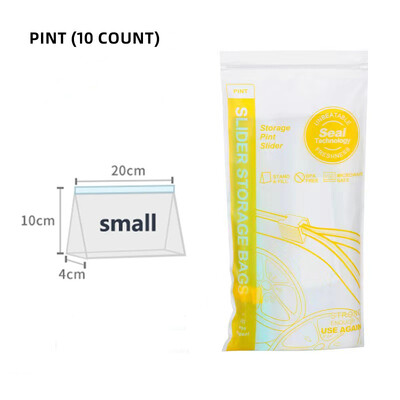 Σακούλες αποθήκευσης τροφίμων Σακούλες κατάψυξης χωρίς BPA Αδιάβροχες Επαναχρησιμοποιήσιμες σακούλες αποθήκευσης με φερμουάρ Σακούλες σφραγίσματος