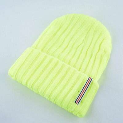 Μαλακά πλεκτά καπέλα Beanie για άνδρες Γυναικεία Φθινόπωρο Χειμώνας Unisex Skullies Beanies Fashion Hip Hop Gorros Καπέλα 11 Χρωμάτων