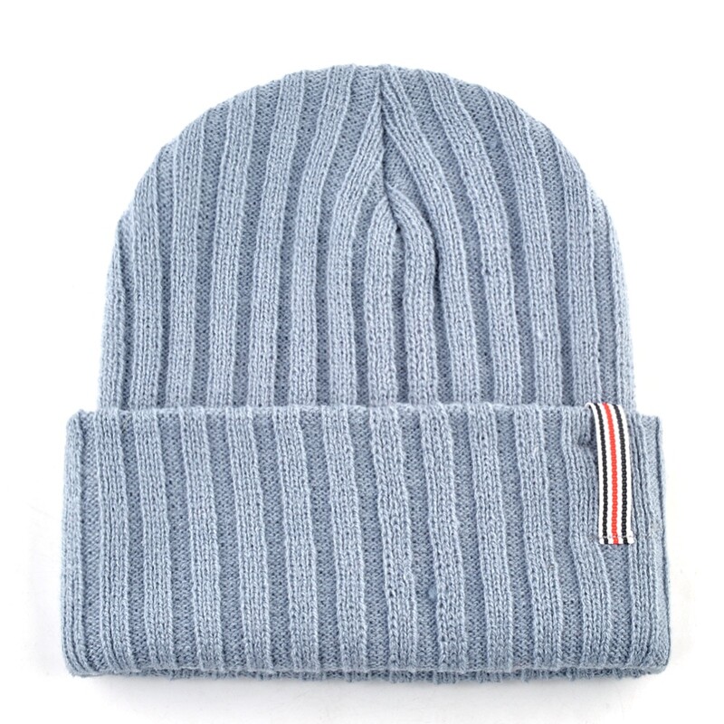 Μαλακά πλεκτά καπέλα Beanie για άνδρες Γυναικεία Φθινόπωρο Χειμώνας Unisex Skullies Beanies Fashion Hip Hop Gorros Καπέλα 11 Χρωμάτων