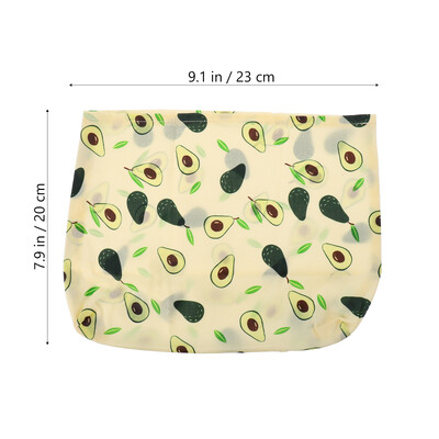 Vreća za pohranu hrane za višekratnu upotrebu Vreća za čuvanje svježeg voća od pčelinjeg voska Vreća za pohranu pamučne tkanine Vrećice za zatvaranje svježine voća