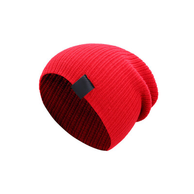 Χειμερινό Άνετο Χαλαρό Καπάκι μονόχρωμο καπό εξωτερικού χώρου Καπέλο σκι Μόδα μάλλινα πλεκτά καπέλα για άντρες Γυναικεία αξεσουάρ ένδυσης