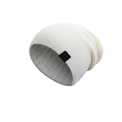 Χειμερινό Άνετο Χαλαρό Καπάκι μονόχρωμο καπό εξωτερικού χώρου Καπέλο σκι Μόδα μάλλινα πλεκτά καπέλα για άντρες Γυναικεία αξεσουάρ ένδυσης