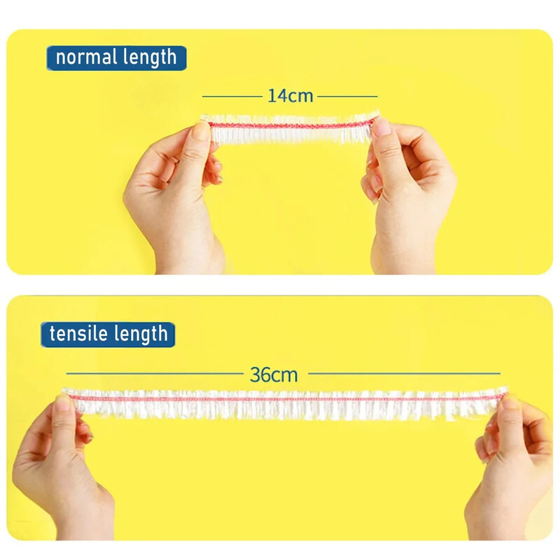 50/100/200 Pieces Organizers Αποθήκευση Πολύχρωμη μεμβράνη τροφίμων μιας χρήσης Αξεσουάρ κουζίνας αποθήκευσης & οργάνωσης Πλαστική σακούλα