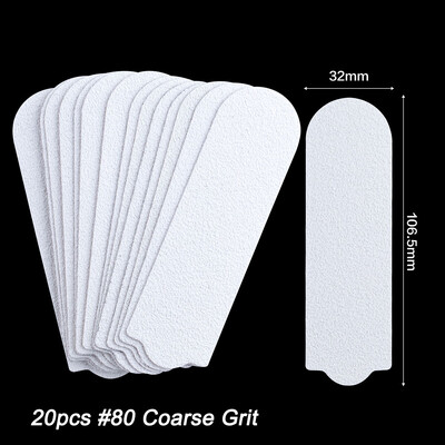 20 τμχ/Τσάντα λίμες ποδιών Ανταλλακτικά λείανσης για λίμες ποδιών πεντικιούρ Ποδιών-Περιποίηση-Εργαλείο Λίμα-Κάλοι-Αφαίρεση νεκρού δέρματος Ανταλλακτικό ράπας ποδιών