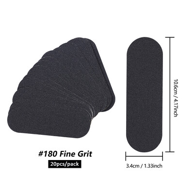 20 τμχ/Τσάντα λίμες ποδιών Ανταλλακτικά λείανσης για λίμες ποδιών πεντικιούρ Ποδιών-Περιποίηση-Εργαλείο Λίμα-Κάλοι-Αφαίρεση νεκρού δέρματος Ανταλλακτικό ράπας ποδιών