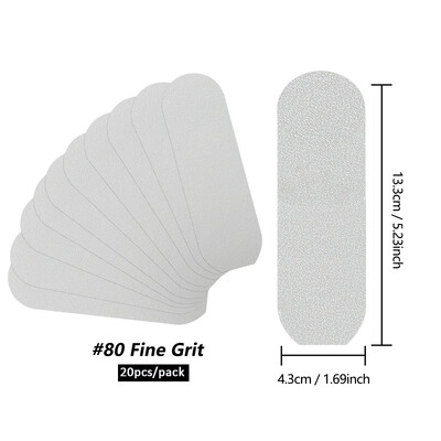 20 τμχ/Τσάντα λίμες ποδιών Ανταλλακτικά λείανσης για λίμες ποδιών πεντικιούρ Ποδιών-Περιποίηση-Εργαλείο Λίμα-Κάλοι-Αφαίρεση νεκρού δέρματος Ανταλλακτικό ράπας ποδιών