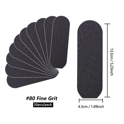 20 τμχ/Τσάντα λίμες ποδιών Ανταλλακτικά λείανσης για λίμες ποδιών πεντικιούρ Ποδιών-Περιποίηση-Εργαλείο Λίμα-Κάλοι-Αφαίρεση νεκρού δέρματος Ανταλλακτικό ράπας ποδιών