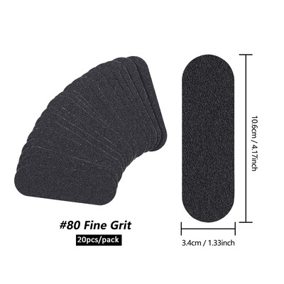 20 τμχ/Τσάντα λίμες ποδιών Ανταλλακτικά λείανσης για λίμες ποδιών πεντικιούρ Ποδιών-Περιποίηση-Εργαλείο Λίμα-Κάλοι-Αφαίρεση νεκρού δέρματος Ανταλλακτικό ράπας ποδιών