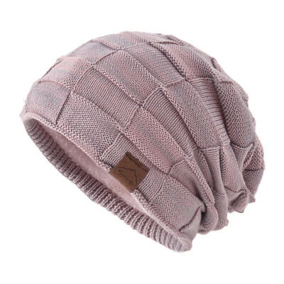 Φθινοπωρινό και χειμώνα βελούδινο πλεκτό καπέλο πολλαπλών χρήσεων με ζεστό και μοντέρνο καπέλο πουλόβερ, ευρωπαϊκό και αμερικανικό χειμώνα h
