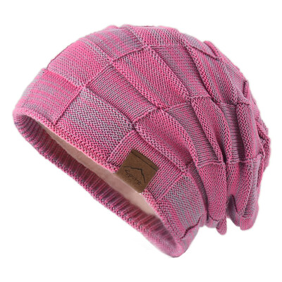 Φθινοπωρινό και χειμώνα βελούδινο πλεκτό καπέλο πολλαπλών χρήσεων με ζεστό και μοντέρνο καπέλο πουλόβερ, ευρωπαϊκό και αμερικανικό χειμώνα h