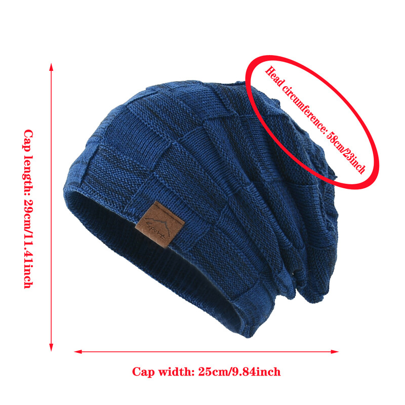 Φθινοπωρινό και χειμώνα βελούδινο πλεκτό καπέλο πολλαπλών χρήσεων με ζεστό και μοντέρνο καπέλο πουλόβερ, ευρωπαϊκό και αμερικανικό χειμώνα h
