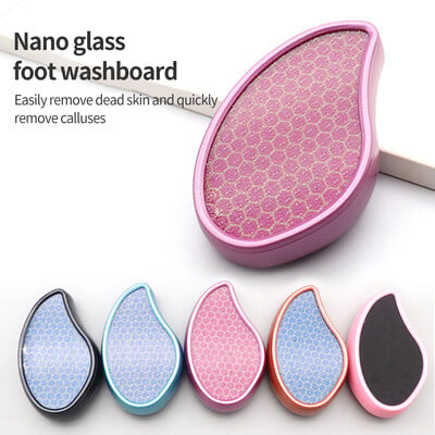 Dead Skin Calluses Scrubber Nano Glass Foot File Rasp Nano Glass Εργαλεία πεντικιούρ Μύλος ποδιών Απολέπιση ποδιών Περιποίηση ποδιών