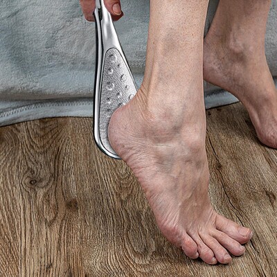 Εργαλείο απολέπισης για πεντικιούρ για αφαίρεση κάλλου ποδιών Ράπα ποδιών για ραγισμένα χέρια Σπίτι