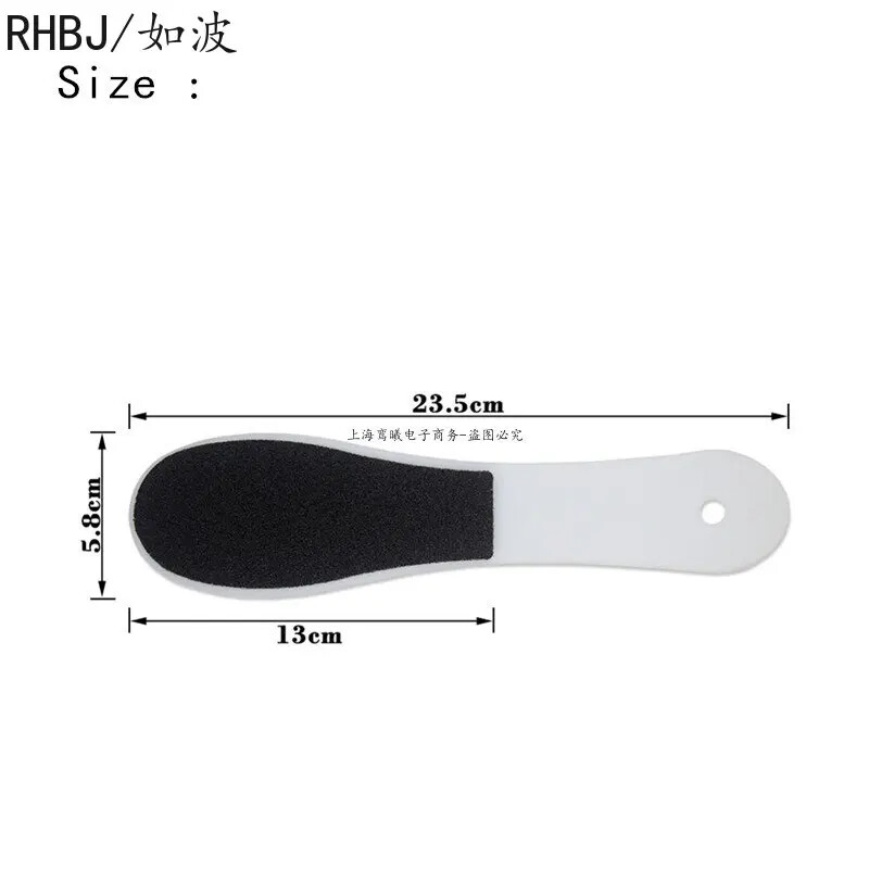 Nova dvostrana turpija za stopala od 1/2 komada, profesionalna rašpa, ribanje za pete, tvrda mrtva koža, sredstvo za uklanjanje žuljeva, turpija za pedikuru, ribanje za stopala, njega kože