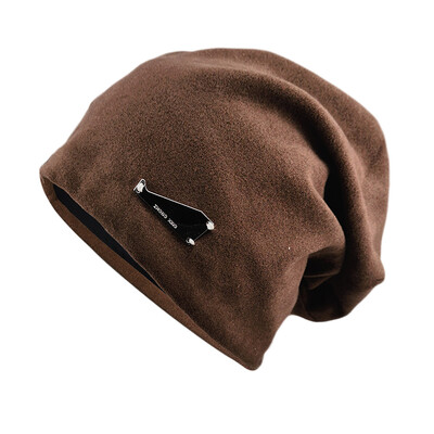 Novi stil Modne ženske zimske tople kape Skullies Turban za vanjske prilike Šareni uniseks jesenski šešir Ležerna rasprodaja pamučnih šešira za van