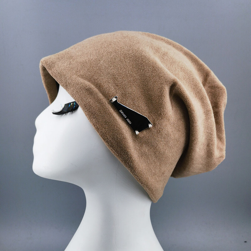 Νέο στυλ Γυναικεία μόδας Χειμώνας Ζεστά φασόλια Skullies Outdoor Turban Πολύχρωμο unisex φθινοπωρινό καπέλο Casual βαμβακερά καπέλα εξωτερικού χώρου Έκπτωση