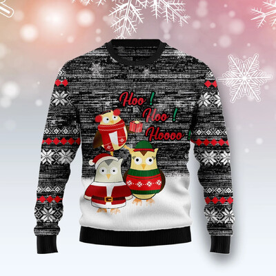 Božićni ružni pleteni džemper Božićni Djed Mraz Životinja Šarena tetovaža Retro Unisex 3Dprint Smiješni Harajuku Ležerni Dugi rukavi 8