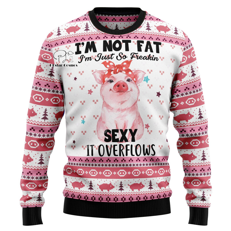 Božićni ružni pleteni džemper Božićni Djed Mraz Životinja Šarena tetovaža Retro Unisex 3Dprint Smiješni Harajuku Ležerni Dugi rukavi 8