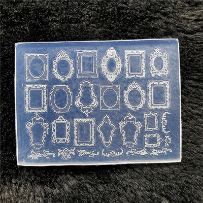 1kom leptir pulover pahuljica 3D akrilni kalup okvir za fotografije silikonski nail art nokti DIY nail art predlošci kalup za nokte