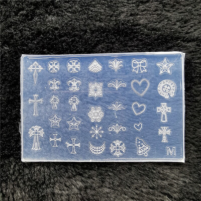 1kom leptir pulover pahuljica 3D akrilni kalup okvir za fotografije silikonski nail art nokti DIY nail art predlošci kalup za nokte