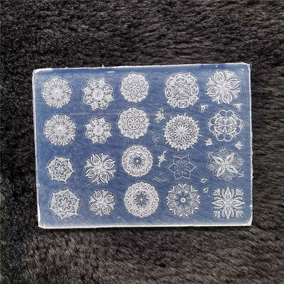 1kom leptir pulover pahuljica 3D akrilni kalup okvir za fotografije silikonski nail art nokti DIY nail art predlošci kalup za nokte