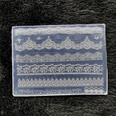 1kom leptir pulover pahuljica 3D akrilni kalup okvir za fotografije silikonski nail art nokti DIY nail art predlošci kalup za nokte