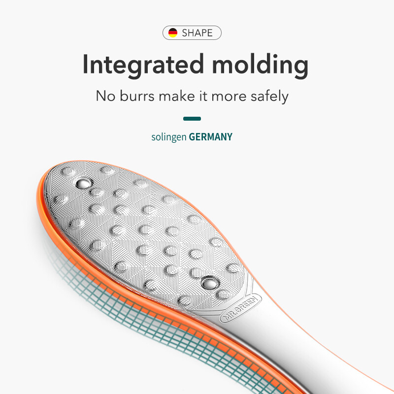 MR.GREEN pedikiūro pėdų priežiūros priemonės Pėdų dildės Raspos nuospaudos Dead Foot Skin Care Remover rinkiniai Profesionalūs iš nerūdijančio plieno dviejų pusių