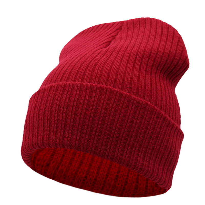 Beanies Χειμερινό καπέλο για άντρες Πλεκτό καπέλο Γυναικεία χειμωνιάτικα καπέλα για γυναίκες Ανδρικά πλεκτά καπέλα Blank casual μαλλί Ζεστό επίπεδο καπό Beanie 2018