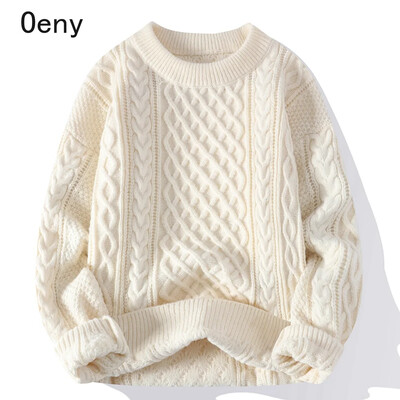 Brand Božićni džemperi Muški pulover s okruglim izrezom Muški puloveri Džemperi Modna odjeća Jesen Zima Majice Muške pletene majice