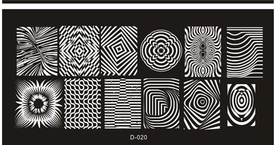 Snake Leopard Nail Art Stamping Plate Γεωμετρικές γραμμές Φύλλα Λουλούδια Σχεδιασμός νυχιών Πλάκες εκτύπωσης εικόνας στένσιλ Εργαλεία σφράγισης