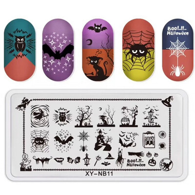 Snake Leopard Nail Art Stamping Plate Γεωμετρικές γραμμές Φύλλα Λουλούδια Σχεδιασμός νυχιών Πλάκες εκτύπωσης εικόνας στένσιλ Εργαλεία σφράγισης