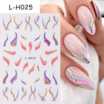 Ljupki pas, mačka, životinja, zeko, 3D korejski crtić, reljefne škrabotine, samoljepljive naljepnice za nokte. Slatko, lijepo štene, mačka, zvjezdana manikura