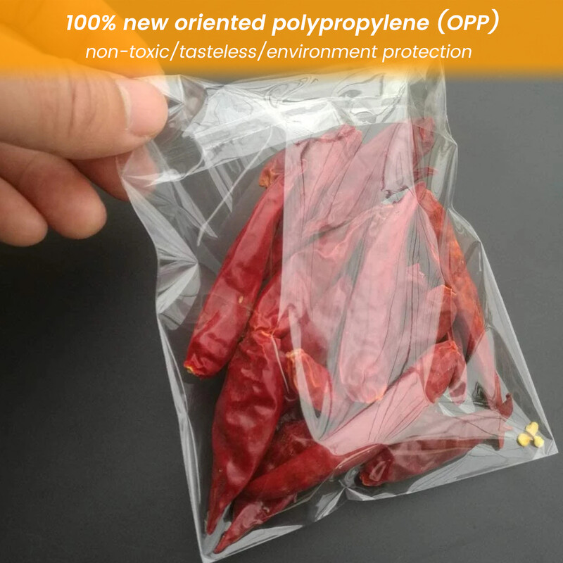 200 vnt saldainių maišeliai Skaidrūs sausainių maišeliai Užsegami celofaniniai maišeliai sausainių pakavimo maišeliai Lipnūs sandarūs skanėstų maišeliai
