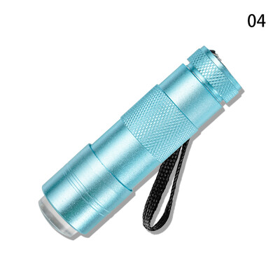 1kom ručne mini UV/LED lampe za sušenje noktiju sa silikonskom glavom Nails Art Presser Light svjetiljka za manikuru 4 boje
