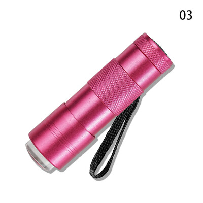 1kom ručne mini UV/LED lampe za sušenje noktiju sa silikonskom glavom Nails Art Presser Light svjetiljka za manikuru 4 boje