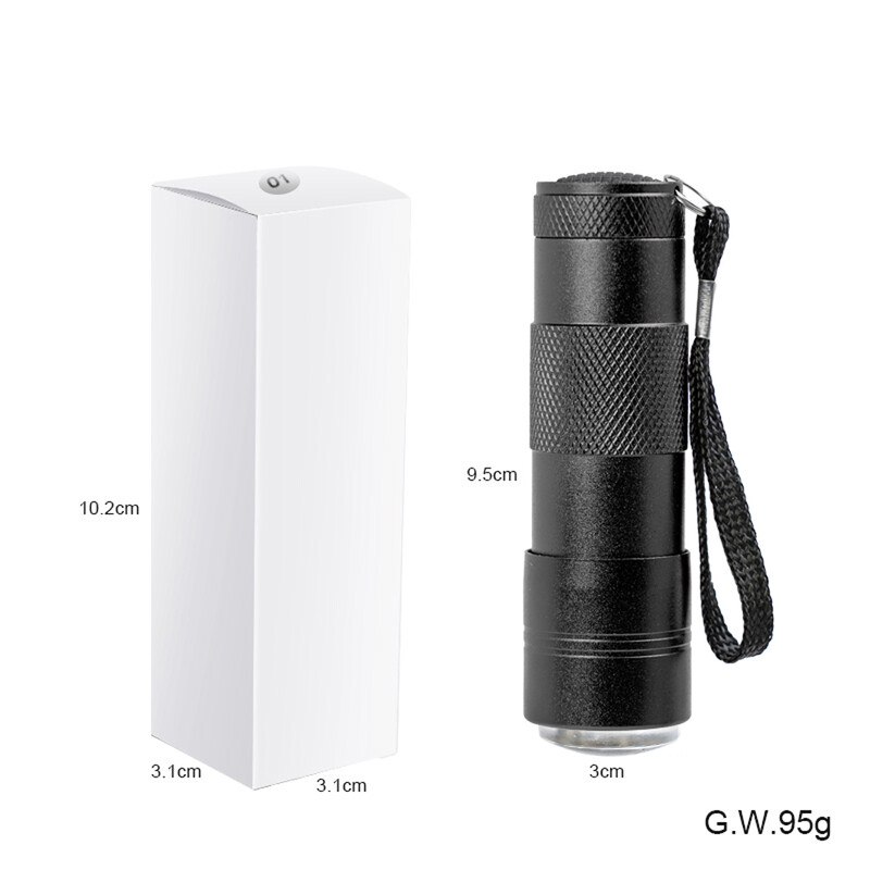 1kom ručne mini UV/LED lampe za sušenje noktiju sa silikonskom glavom Nails Art Presser Light svjetiljka za manikuru 4 boje