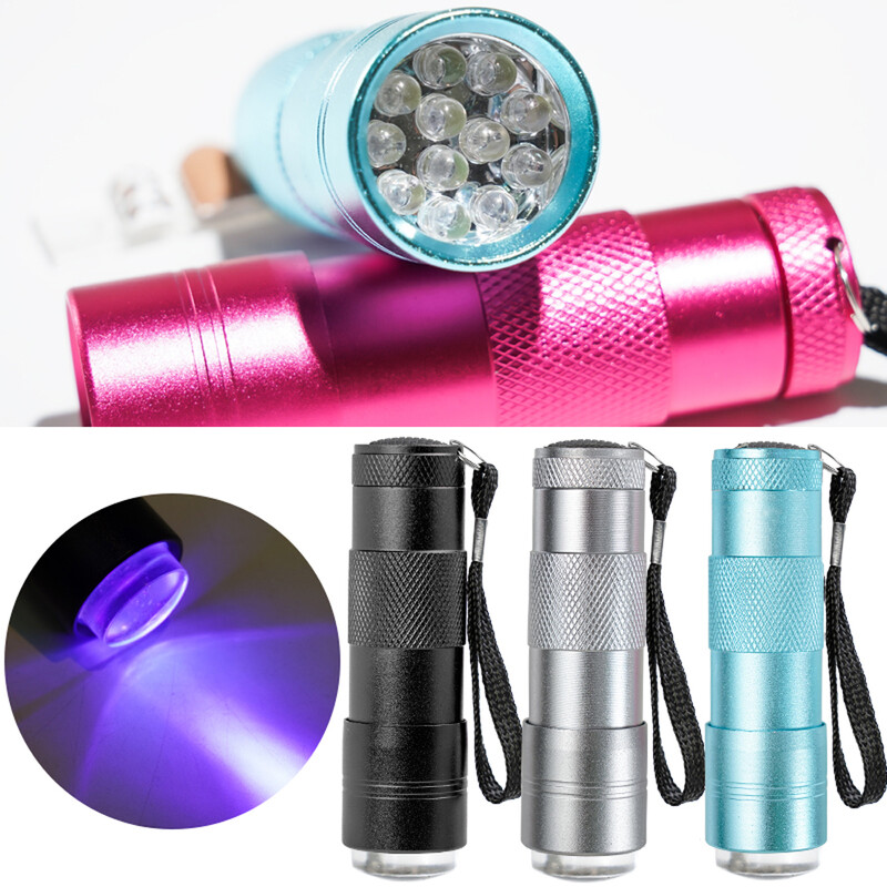 1kom ručne mini UV/LED lampe za sušenje noktiju sa silikonskom glavom Nails Art Presser Light svjetiljka za manikuru 4 boje