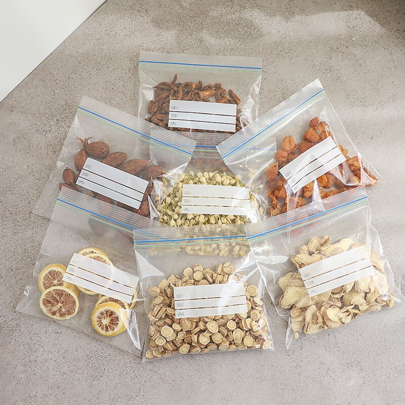 Värske säilituskott köögiviljade ja puuviljade säilitamiseks Külmutamine Säilitamine Suletud kotid Köögitoitlustusvahendid