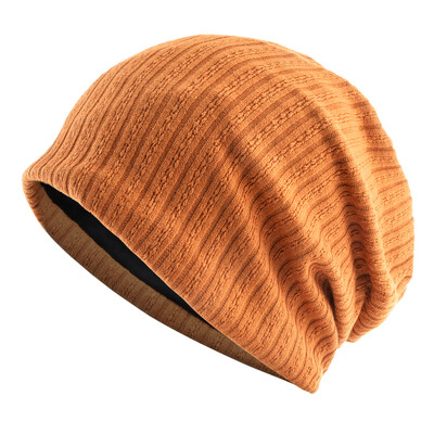 Φθινοπωρινό νέο καπέλο για άνδρες και γυναίκες Πλεκτό μονόχρωμο καπέλο φασολιών Ζεστό μαλακό καπέλο με κουκούλα, καπέλο χιπ χοπ Gorras