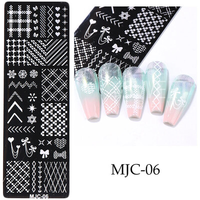 Πλάκες για σφράγιση νυχιών από τον Ιστό της Αράχνης απόκριες Καρδιά Σφενδάμου Φιόγκος Πεταλούδα Λουλούδι Φιόγκος Y2K Φθινόπωρο Χειμερινό Πρότυπα Σφραγίδας Νυχιών