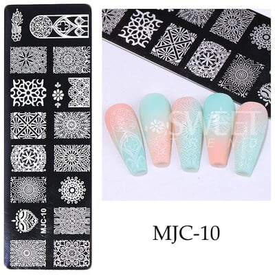 Πλάκες για σφράγιση νυχιών από τον Ιστό της Αράχνης απόκριες Καρδιά Σφενδάμου Φιόγκος Πεταλούδα Λουλούδι Φιόγκος Y2K Φθινόπωρο Χειμερινό Πρότυπα Σφραγίδας Νυχιών