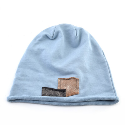 Modna kapa na stezanje Muškarci Žene Proljeće Ljeto Tanka pletena kapa Jednobojna jednoslojna Skullies kapa Široka kapa za hip hop