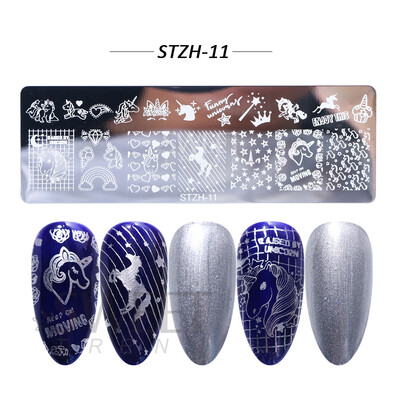 Χριστουγεννιάτικη πλάκα σφράγισης χριστουγεννιάτικων χριστουγεννιάτικων χριστουγεννιάτικων φύλλων νιφάδα χιονιού Dreamcatcher για βερνίκι νυχιών Εργαλεία προτύπων εκτύπωσης εικόνας BESTZ-N